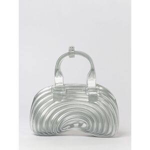 Silver-Tone Pvc Quantum Dome Mini Handbag Melissa X Diesel
